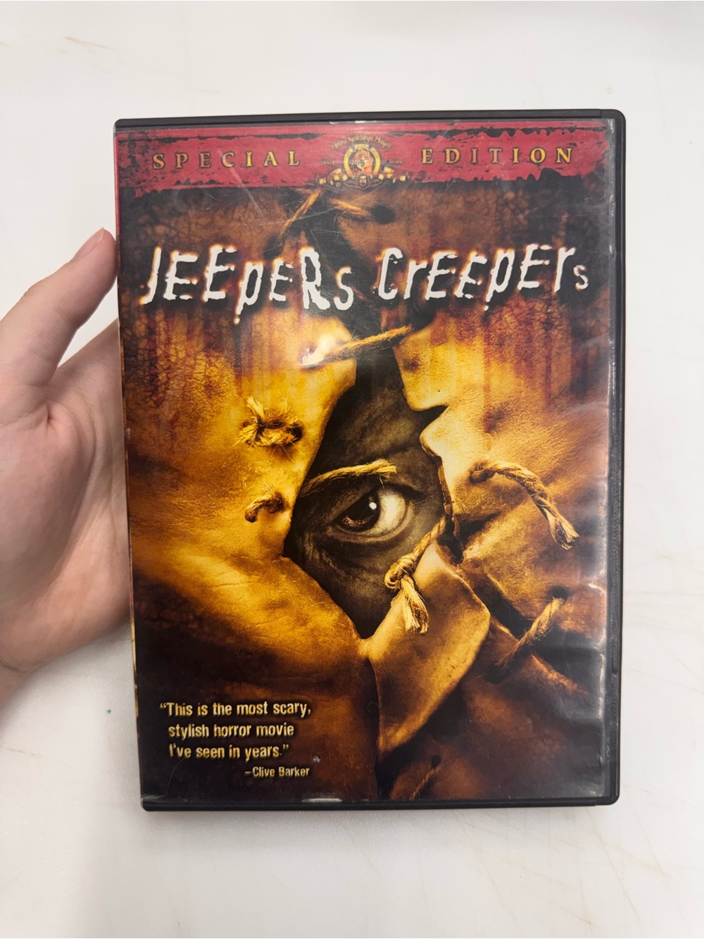 Jeepers Creepers (DVD, 2001) Special Edition Movie Tested